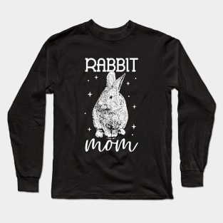 Rabbit lover - Rabbit Mom Long Sleeve T-Shirt